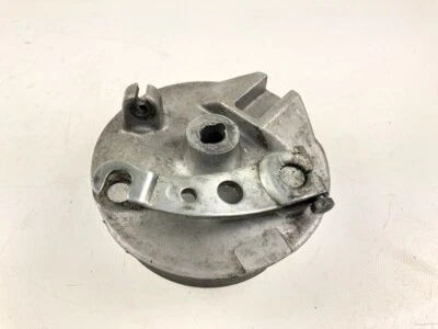 84 Kawasaki KDX80 KDX 80 Front Brake Drum Hub Back Plate Shoes - Image 1 of 4