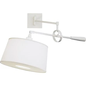 Robert Abbey Real Simple 15" Wall Swinger, Stardust White Powder/Steel - 1809 - Picture 1 of 1