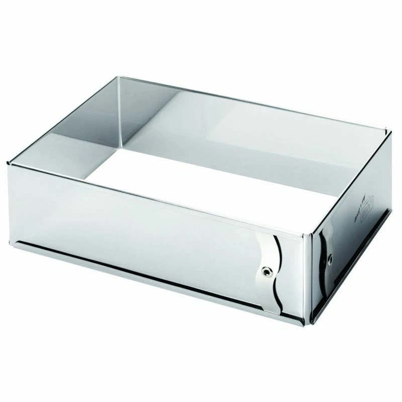 LARES Edelstahl Backform mit Klemmung (6028)