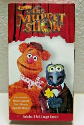 Best of the Muppet Show VHS Time Life Video 3 Full-Length Shows Mark Hamill - Image 1 of 4
