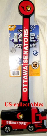 NHL Ottawa Senators Zamboni Ice Scrapper Wall Plaque Collectible Souvenir Item Cover