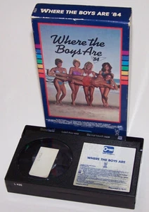 1984 Where the Boys Are '84 BETA Key Video Tri-Star Video Cassette - Betamax - Picture 1 of 4