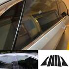For Cadillac Xts 2013-2019 Abs Carbon Fiber Pc Window Bc Pillar Post Cover Trim