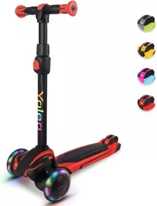 Kinder Roller Kinderscooter mit LED Räder Kicktroller Tretroller Kinder Scooter - Bild 1 von 57