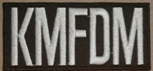 KMFDM embroidered Iron on patch - Picture 1 of 2