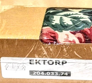 Ikea EKTORP Three (3) Seat Sofa Cover Slipcover LINGBO MULTICOLOR New! SEALED! - Picture 1 of 5