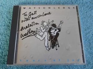 WATSON & EDGE TEARS OF JOY CD 15 TRACKS 1992 SIGNED AUTOGRAPHED - Picture 1 of 6