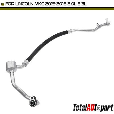 Manguera de succión de refrigerante de aire acondicionado para Lincoln MKC 15-16 L4 2,0 L 2,3 L baja presión Foto 1 de 4