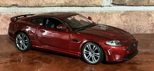 JAGUAR XKR-5  1:24 RED DIE-CAST MODEL CAR  BY BBURAGO RARE FIND - Picture 1 of 12