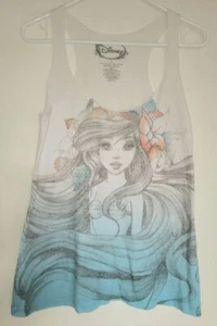 Disney Die kleine Meerjungfrau Damen Tanktop - weiß / blau - Größe M - Bild 1 von 4