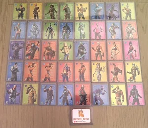 Lote de 40 tarjetas HOLO Fortnite Serie 3 de EE. UU. - casi como nuevas a como nuevas - Panini 2021 #1 - Imagen 1 de 2