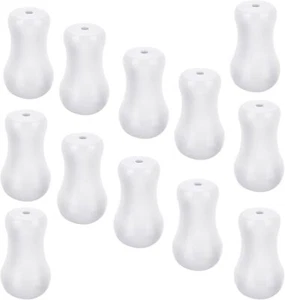 12 Pcs White Blind Pull Cord Knobs, Window Blinds Wood Cord Tassels Blind Cord P - Picture 1 of 4