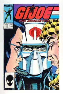 GI Joe A Real American Hero #64 KEY (1987) Marvel Comics - Picture 1 of 2