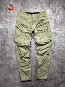 G Star Raw Vintage Mens Cargo Multi Pockets Pants Size 29 - Picture 1 of 6