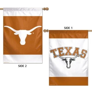 Texas Longhorns NCAA Double Sided 28" x 40" Banner Flag Wincraft - Picture 1 of 1