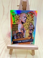 WWE / Topps Slam Attax Reloaded "THE ROCK" #LEDA Gold L/E Wrestling TCG Card