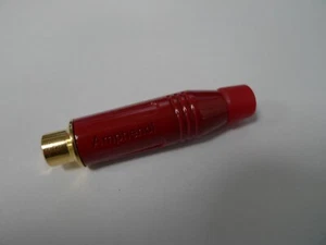 Amphenol M Series Audio Cable Mount RCA Socket Gold 10A Red Black White Female - Picture 1 of 56