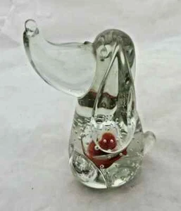 Studio Art Glass Cute Dog Hound Long Ears 4.5 in Paperweight - Picture 1 of 2