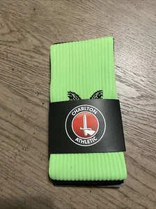 BNIP CASTORE 2022-23 CHARLTON ATHLETIC GK ISSUE THIRD LIME “FOOTLESS” SOCKS XLG - Imagen 1 de 9