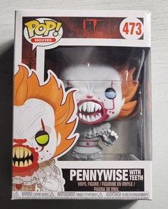 Pennywise with Teeth 473 IT Funko Pop Horror Vinyl - Picture 1 of 9