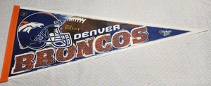 Banderín de colección Wincraft Sports Edition #7 NFL Denver Broncos Team 12" X 30" - Imagen 1 de 4