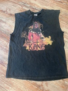 Vintage WWF Kane T-shirt Sz Large - Picture 1 of 7