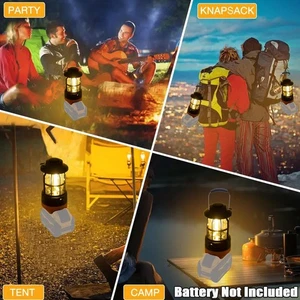 LED Lantern For Dewalt 18V/20V Li-ion Battery Hanging Work Lights for Camping % - Picture 1 of 9