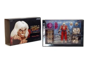 Street Fighter II Ultra Violent Ken (Player 1) Deluxe 6" Action Figure Jada New - Picture 1 of 12