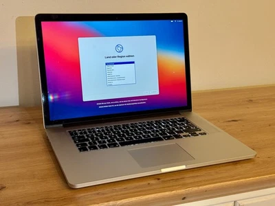 MacBook Pro - Retina 15.4" 16GB RAM, 500GB SSD mit 225 Zyklen - Bild 1 von 4