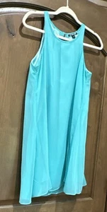 Gianni Bini Chiffon Feel Swing Kleid Ärmellos. Mintgrün. Größe S. Dressy - Bild 1 von 8