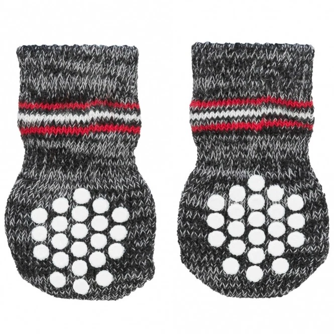 Socken Trixie Grau XS/S Hund