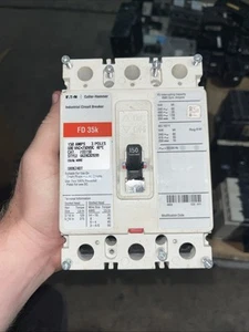 Eaton/Cutler Hammer FD 65k FD3150 150 Amp 3 Pole Circuit Breaker - Picture 1 of 4