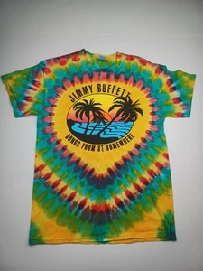 Jimmy Buffett Tie Dye T-Shirt Songs From St. Somewhere Tour 2013 Größe Medium - Bild 1 von 9