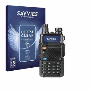 18x Folie für Baofeng GT-5R Schutzfolie Displayschutz Display Schutz Klar - Zdjęcie 1 z 11