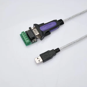 9-Pin USB2.0 to RS422 RS485 Serial Port Converter Adapter Cable FTDI Chip - Afbeelding 1 van 6