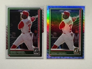 Donruss Deion Sanders Optic & Liberty Foil Cincinatti Reds #32 2025 - Imagen 1 de 2