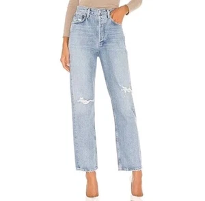 AGOLDE 90’s Loose Fit Button Fly Mid Rise Straight Leg Jeans Captured Wash 28 - Picture 1 of 7