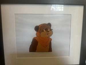 Star Wars Ewoks Animation Cel WICKET gerahmt mit Echtheitszertifikat 12,5 x 16 Zoll KOSTENLOSER VERSAND - Bild 1 von 6