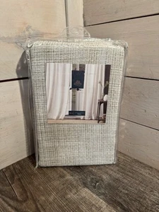 NEW Bedeck Of Belfast 84” Melabar Woven Cream Beige Curtains One Grommet Panel - Picture 1 of 8