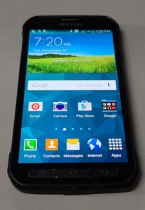 Samsung Galaxy S5 Active SM-G870A,16 GB,Titanium Gray,AT&T Lock,Fair Con:RA522 - Zdjęcie 1 z 9