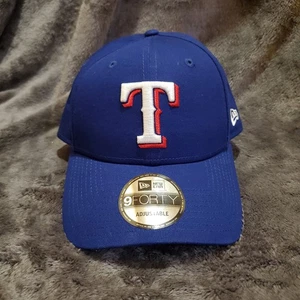 Texas Rangers New Era 9Forty Adjustable Snapback Hat/Cap - Picture 1 of 8