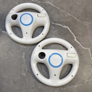 Pacchetto ufficiale Nintendo 2 Mario Kart volante da corsa Wii telecomando OEM! Testato - Foto 1 di 2