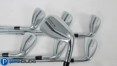 NEW COBRA '2022 KING FORGED TEC-X IRONS 5-PW,GW STEEL KBS REGULAR #413413 - Image 1 of 4