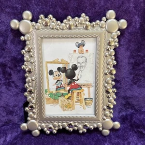 Disney Parks Walt Disney Mickey Mouse Self Portrait Print  4x6 Picture Frame - Picture 1 of 4