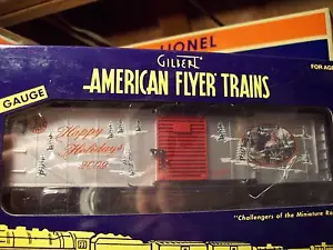 American Flyer AF Trains S Scale 2009 Holiday Box Car 6-48376 - Bild 1 von 1