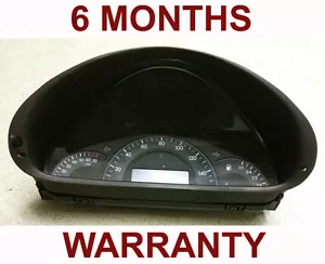 2002 Mercedes Benz C320 Instrument Cluster 6 MONTH WARR 203-540-04-11 - Picture 1 of 3