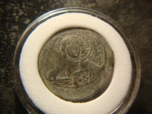 Edición Anónima Imperio Bizantino AE Follis Jesucristo Cobre Santo #2 - Imagen 1 de 2