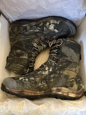 New Cabela’s Waterproof Full Draw Hunting Boots Size 13 EE Mossy Oak Vibram Soul - Image 1 of 4