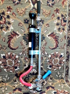 Vintage Draft Beer Keg Tap W/ Hand Pump, 12 Inch Riser, Faucet, Party Dispenser - Picture 1 of 12