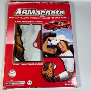 Boston Red Sox ARMagnets Removable Magnetic Car Sign NOS New - Picture 1 of 8